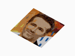 Custom Brick Mosaic