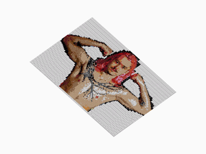 Custom Brick Mosaic
