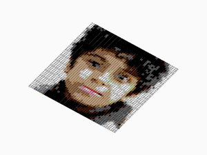 Custom Brick Mosaic