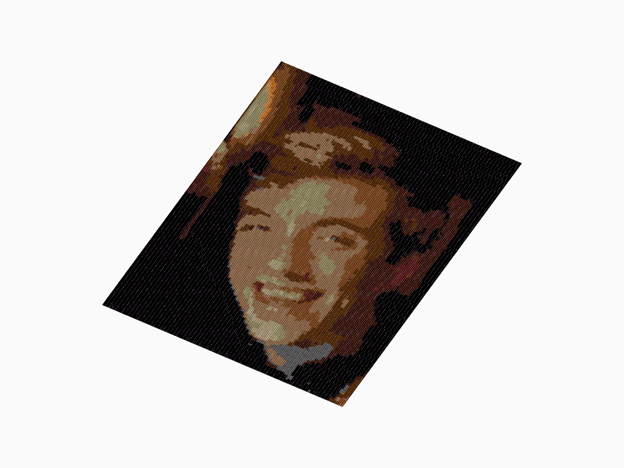 Custom Brick Mosaic