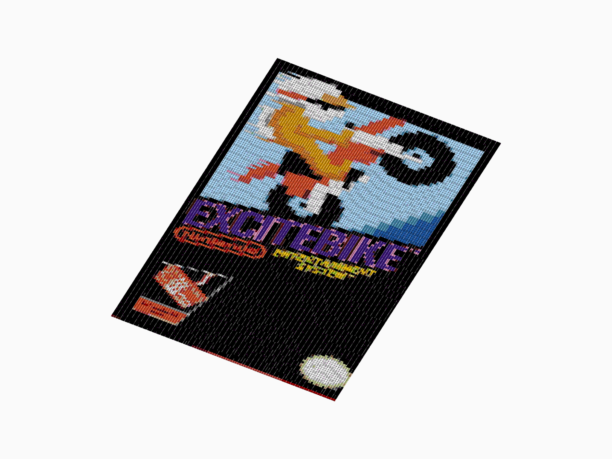 Custom Brick Mosaic