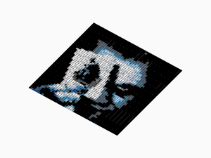 Custom Brick Mosaic