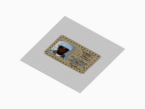 Custom Brick Mosaic