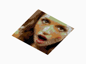 Custom Brick Mosaic