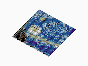 Custom Brick Mosaic