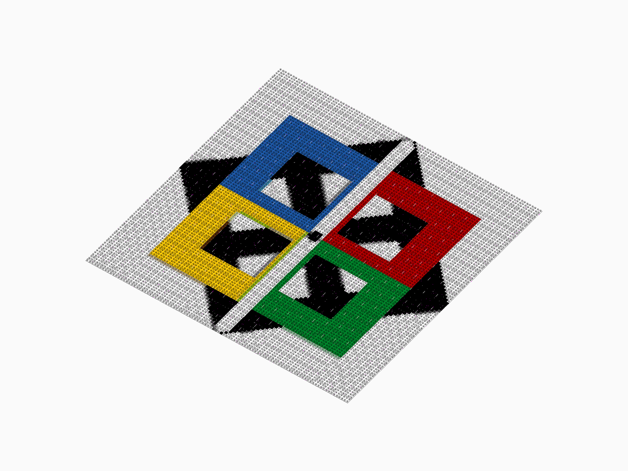 Custom Brick Mosaic