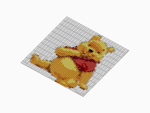 Custom Brick Mosaic