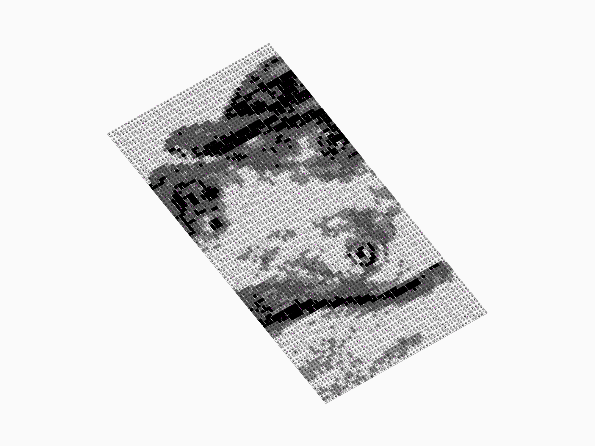 Custom Brick Mosaic