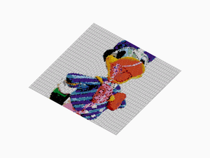 Custom Brick Mosaic