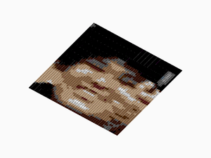 Custom Brick Mosaic