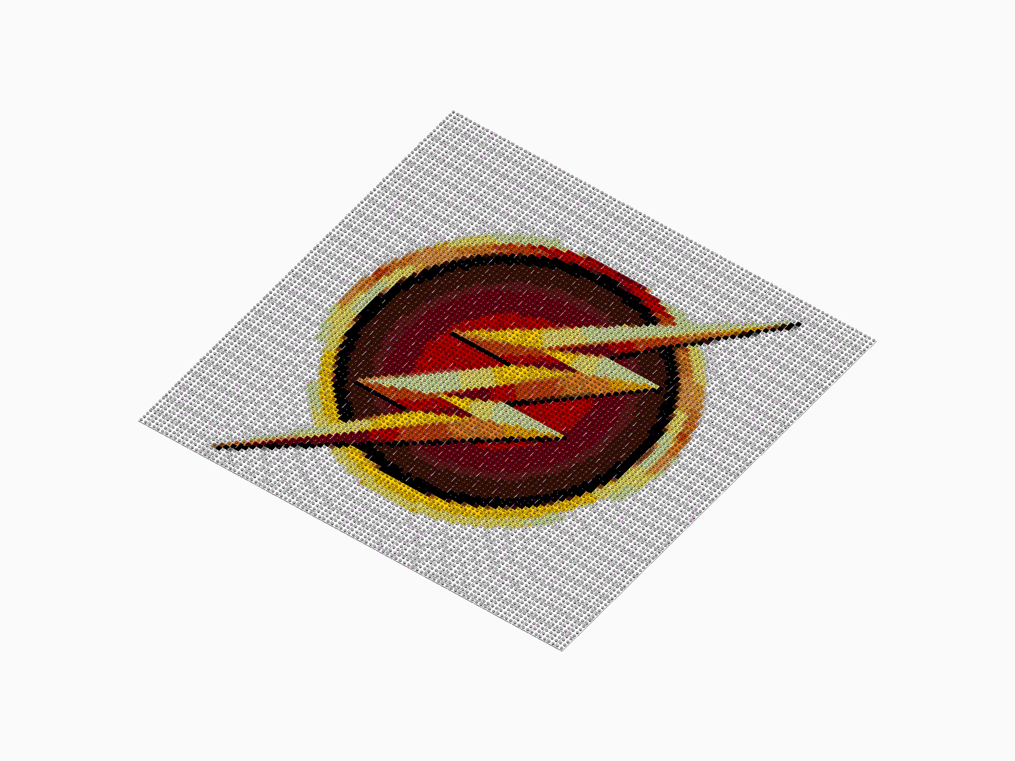 Custom Brick Mosaic