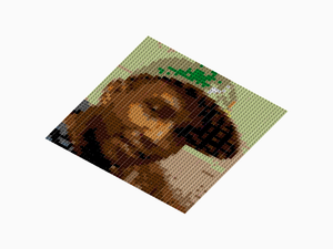 Custom Brick Mosaic