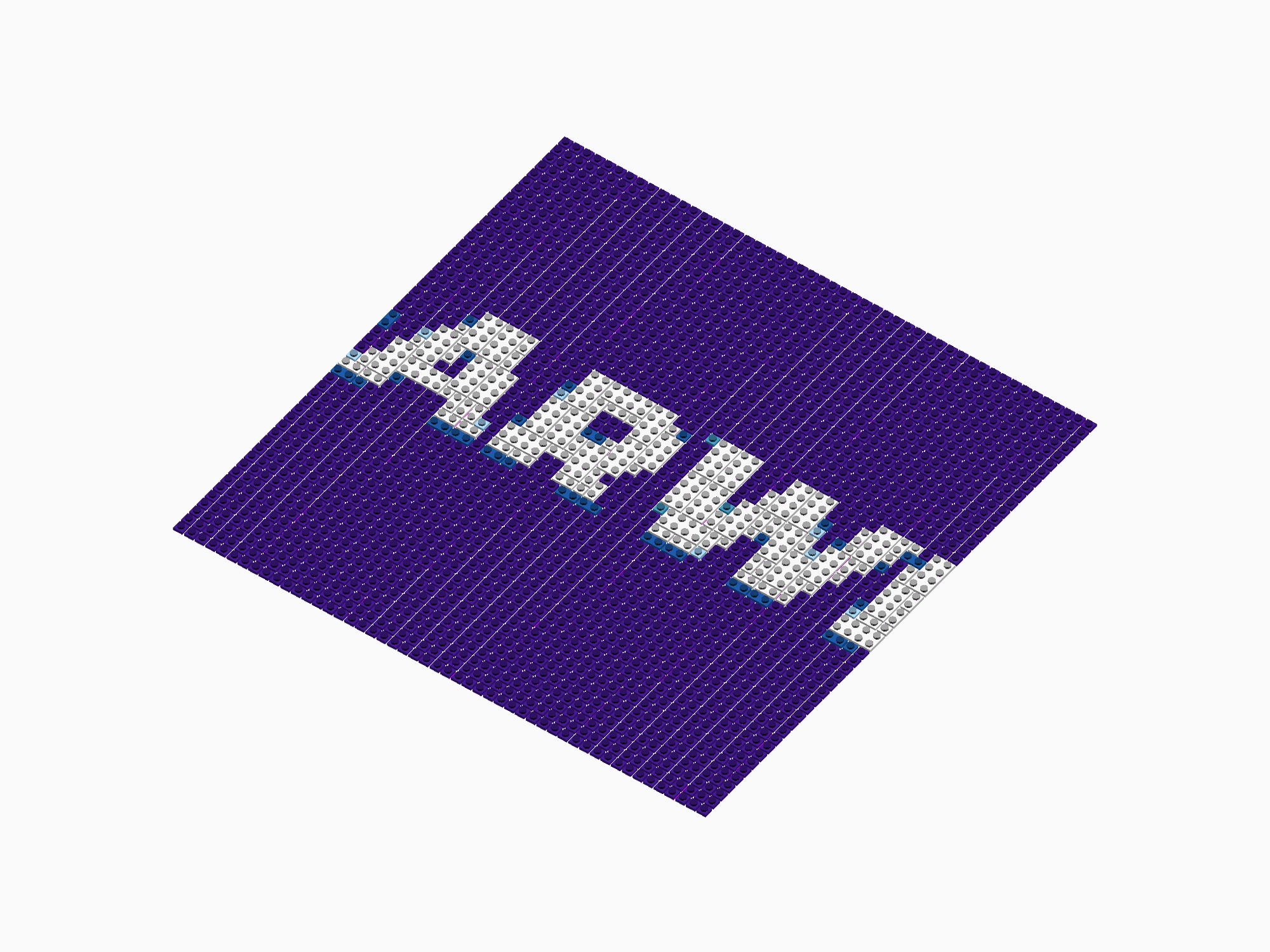 Custom Brick Mosaic