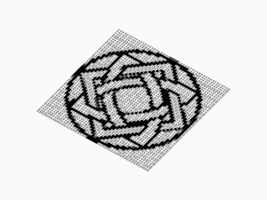 Custom Brick Mosaic
