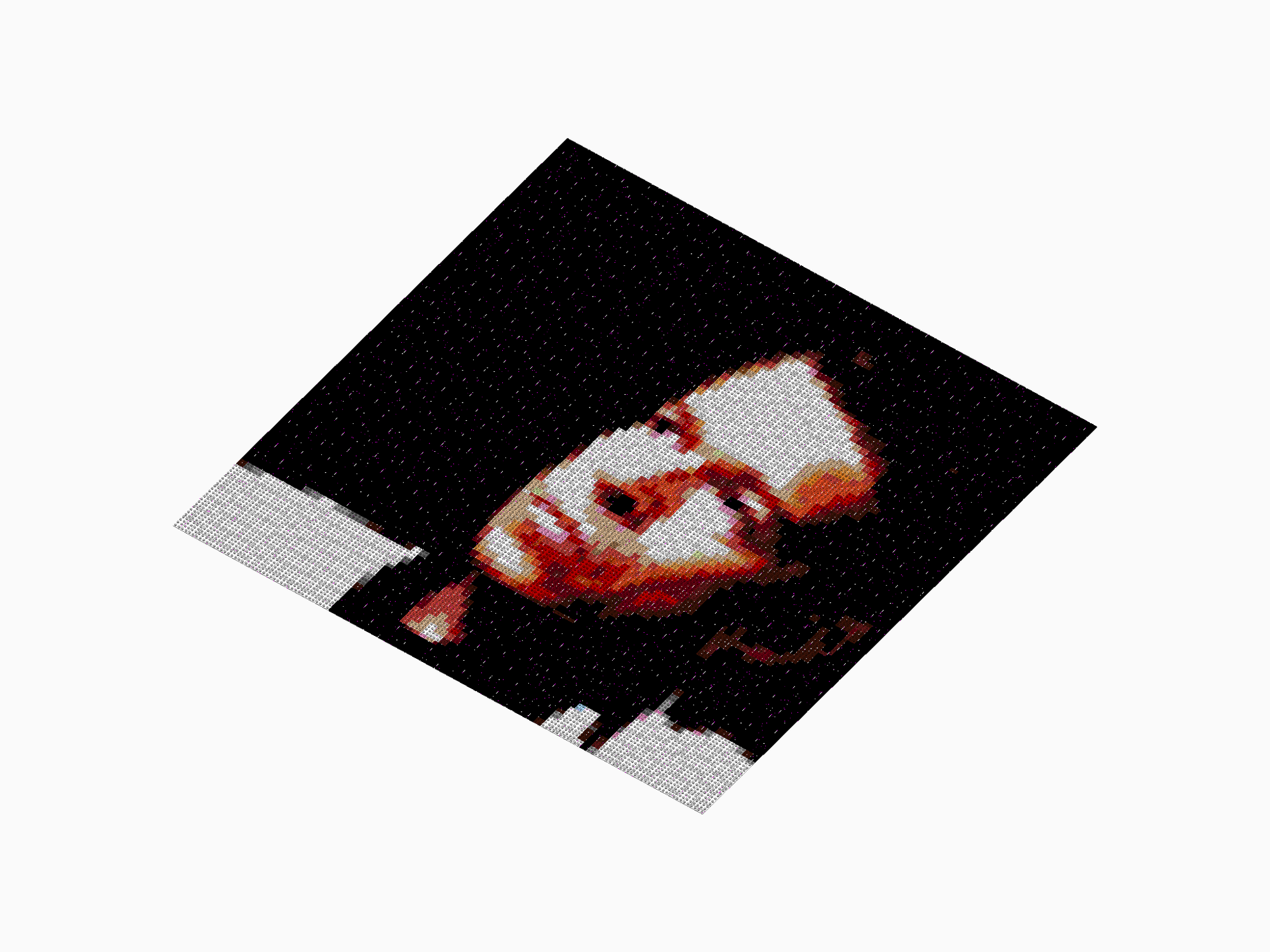Custom Brick Mosaic