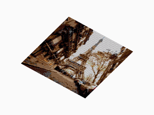 Custom Brick Mosaic