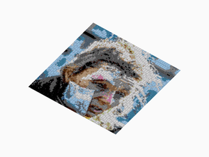 Custom Brick Mosaic