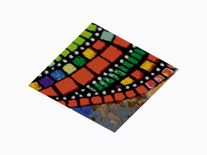 Custom Brick Mosaic