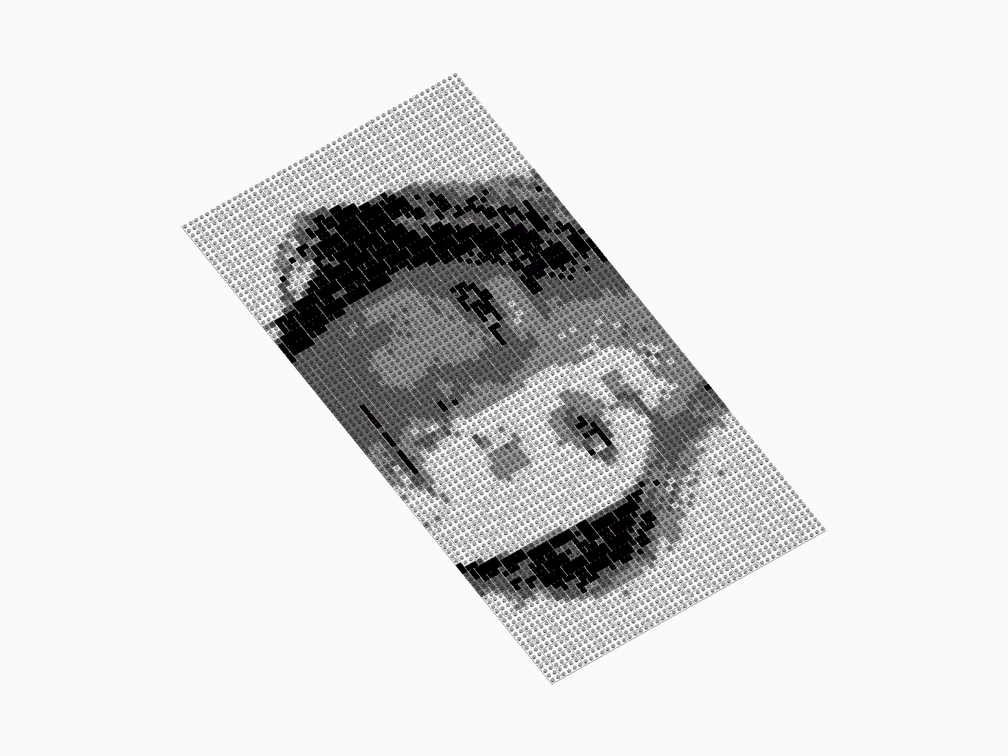 Custom Brick Mosaic
