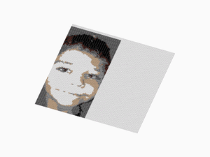 Custom Brick Mosaic