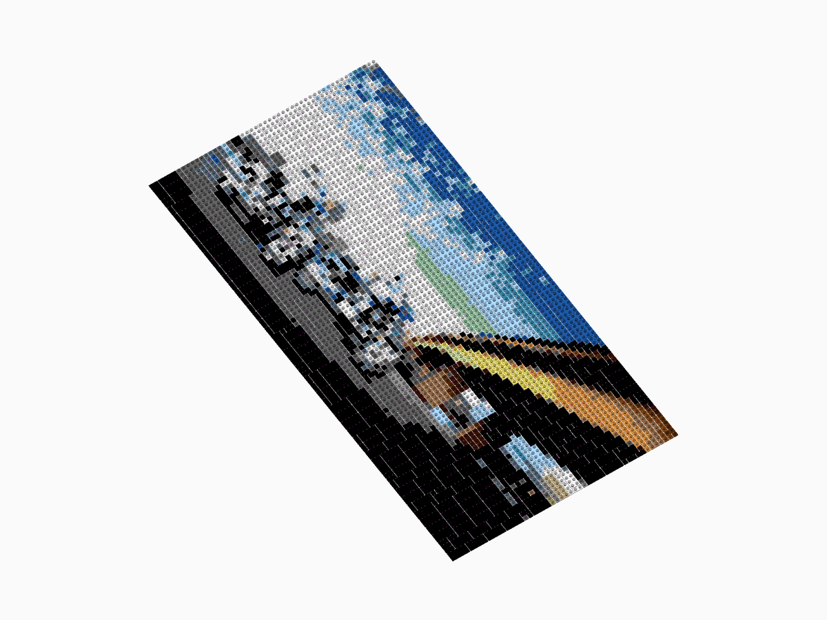 Custom Brick Mosaic – Art For Bricks