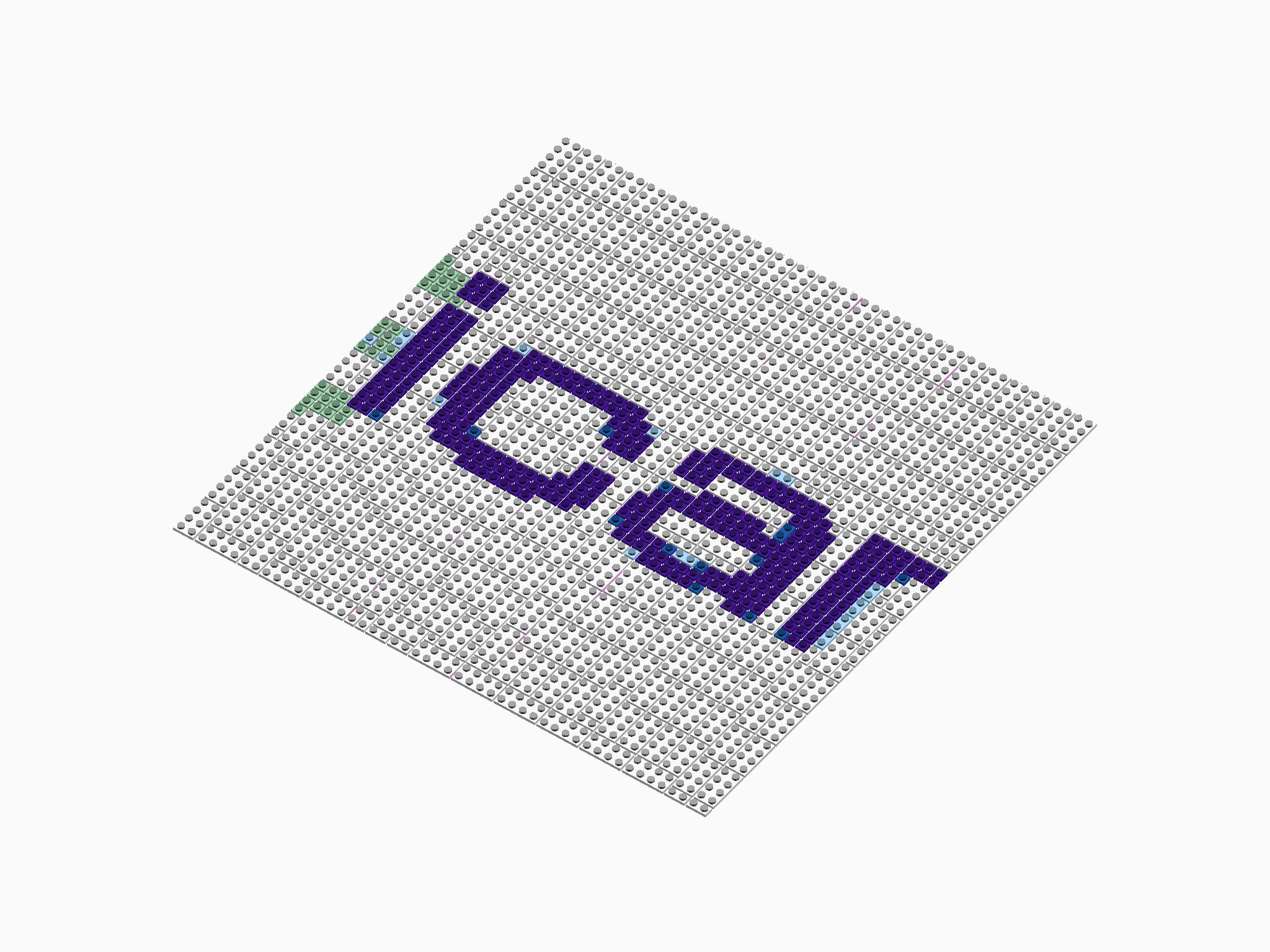 Custom Brick Mosaic