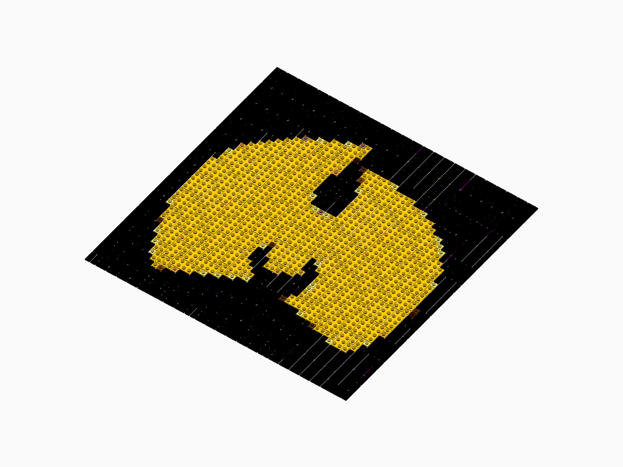Custom Brick Mosaic