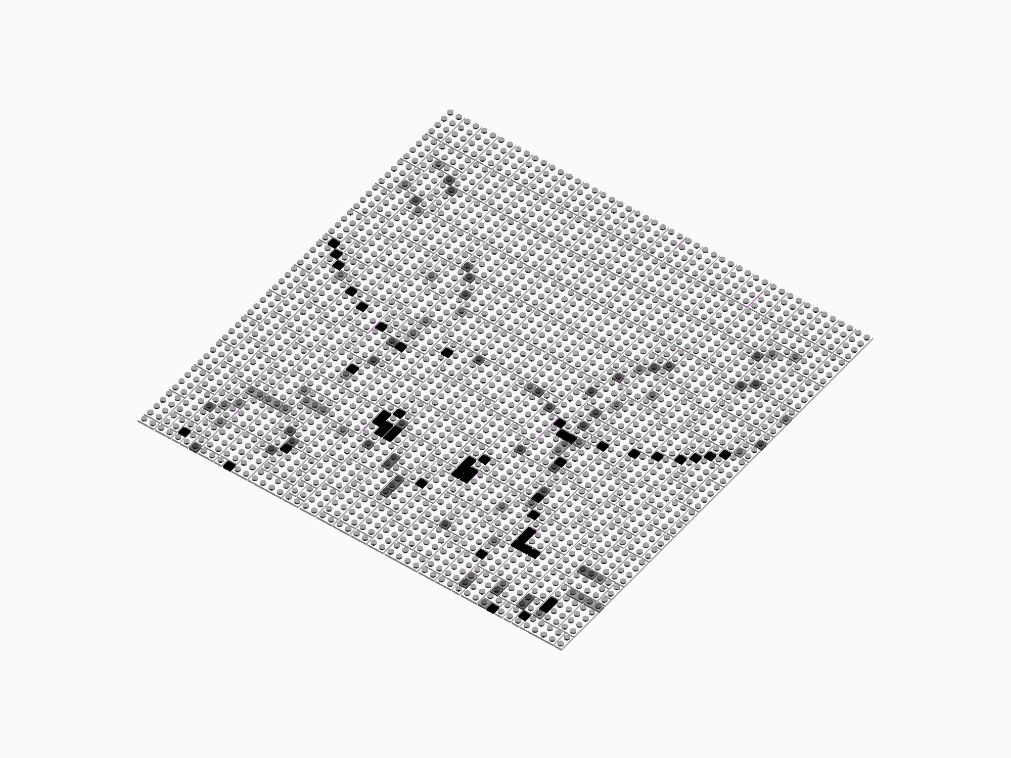 Custom Brick Mosaic