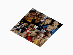 Custom Brick Mosaic