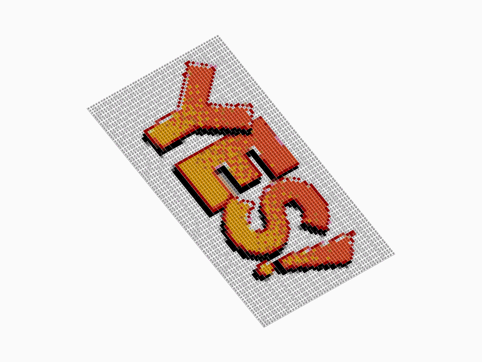 Custom Brick Mosaic