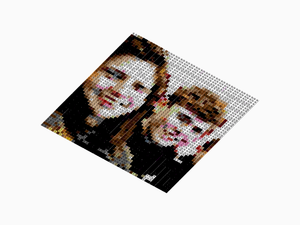 Custom Brick Mosaic