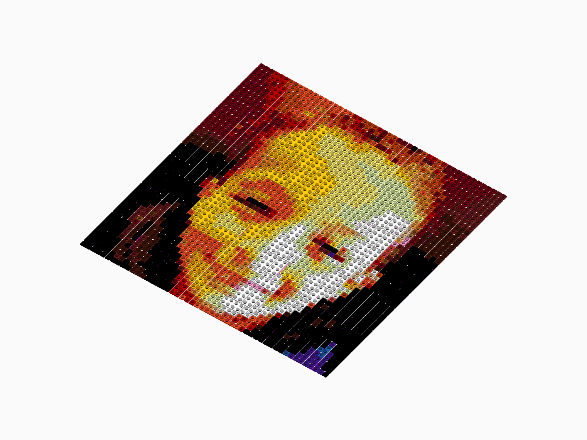 Custom Brick Mosaic