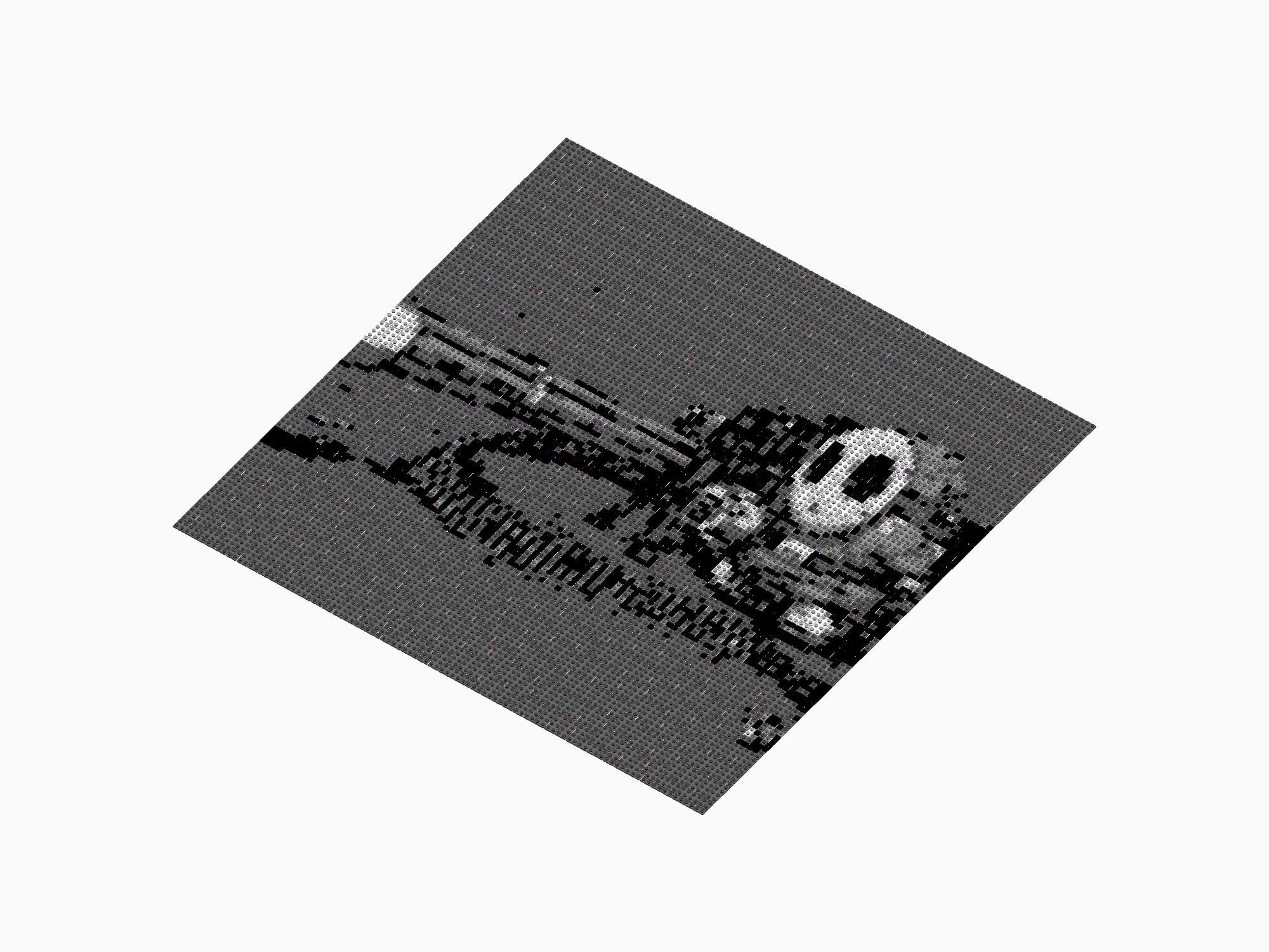 Custom Brick Mosaic