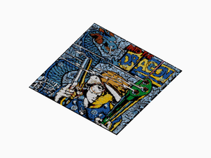 Custom Brick Mosaic