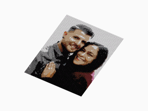 Custom Brick Mosaic