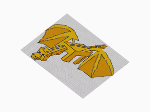 Custom Brick Mosaic