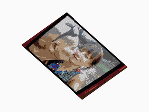 Custom Brick Mosaic