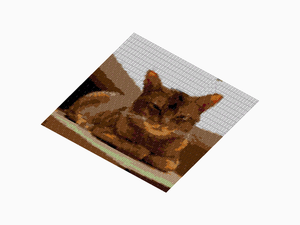 Custom Brick Mosaic