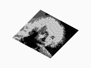 Custom Brick Mosaic