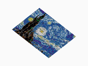 Custom Brick Mosaic