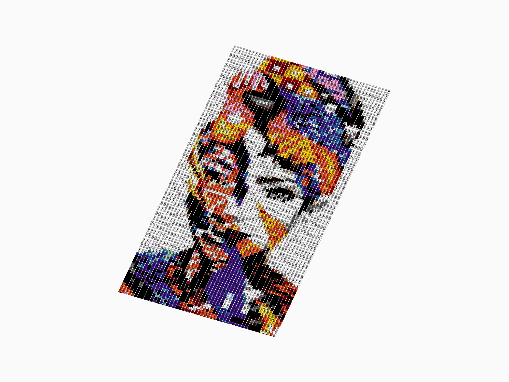 Custom Brick Mosaic