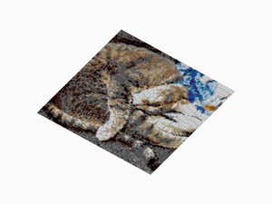 Custom Brick Mosaic