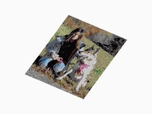Custom Brick Mosaic