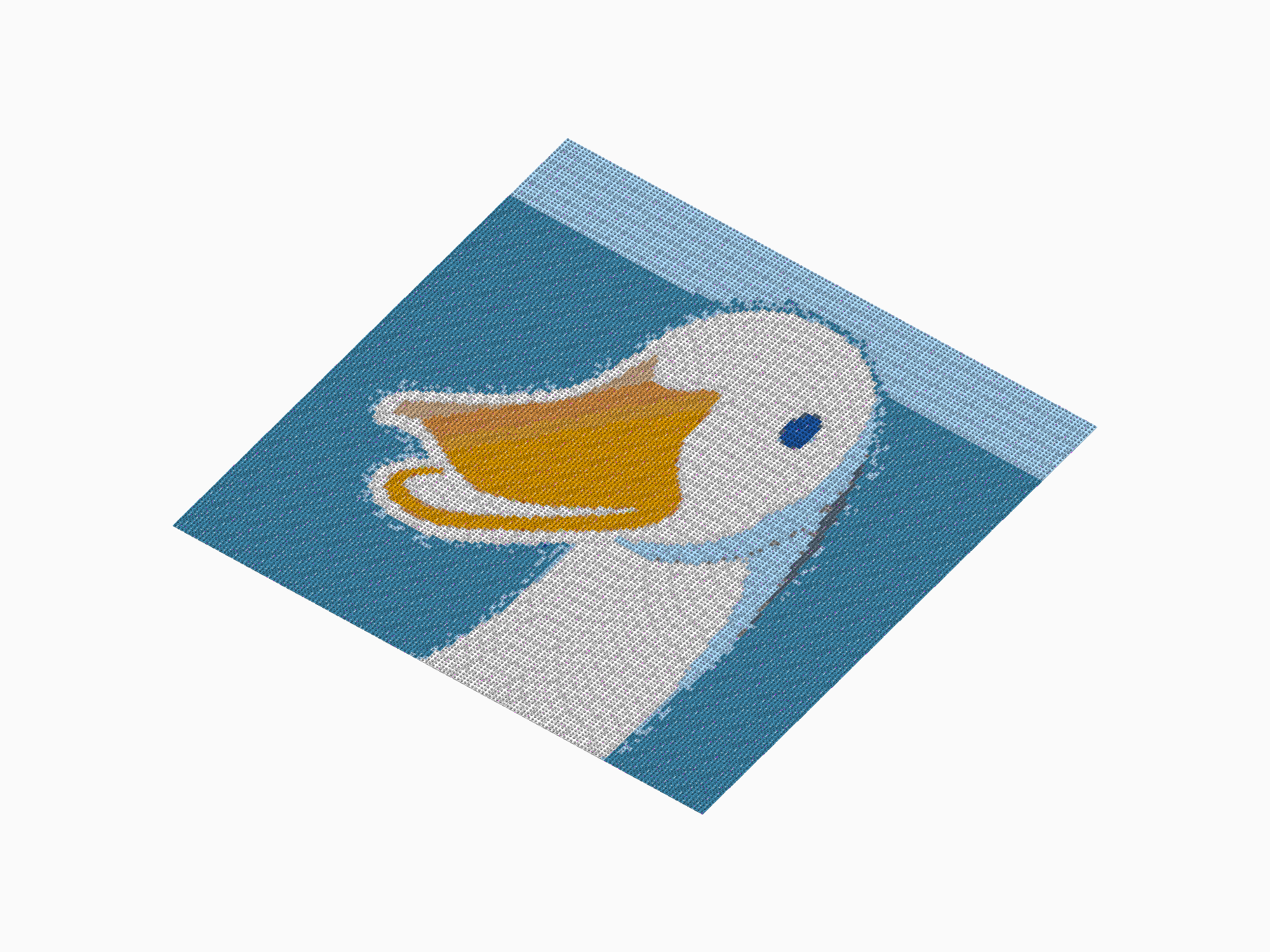 Custom Brick Mosaic