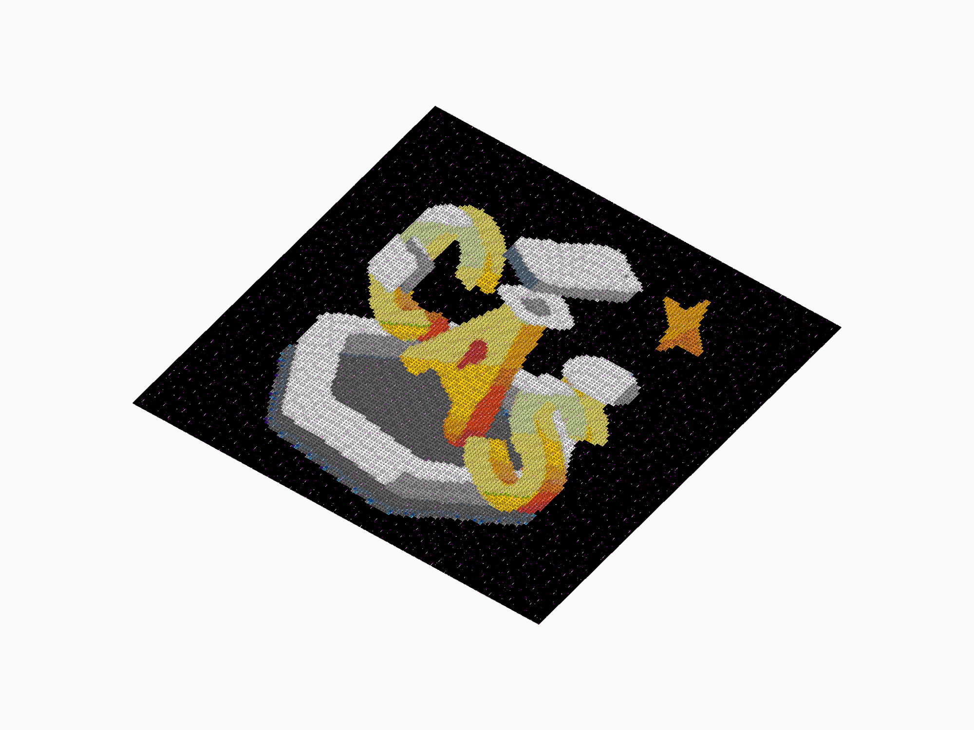 Custom Brick Mosaic