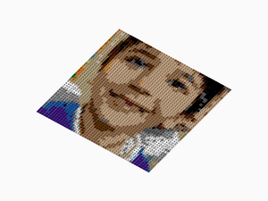 Custom Brick Mosaic