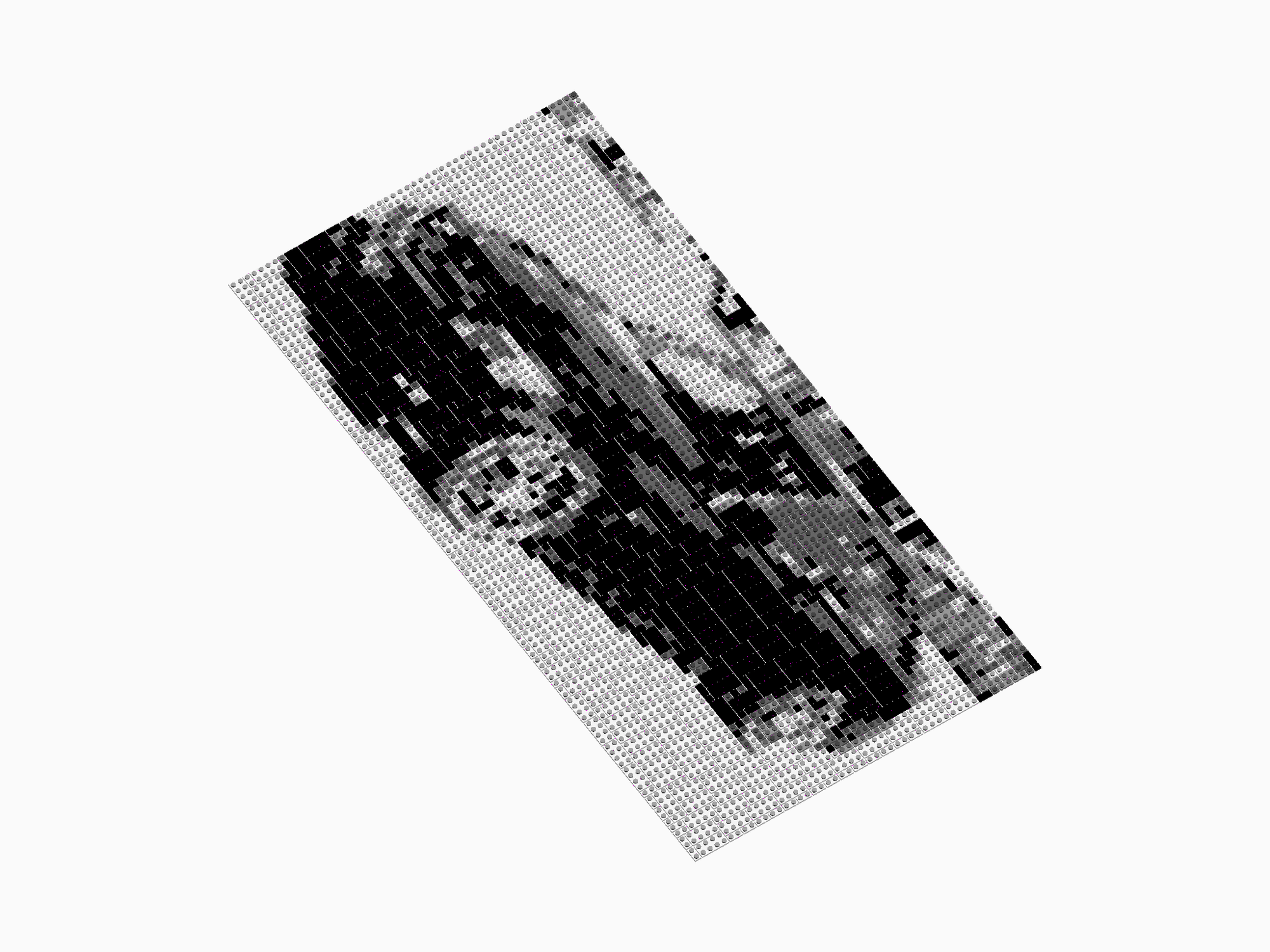 Custom Brick Mosaic