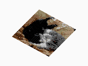 Custom Brick Mosaic