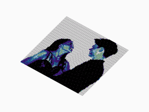 Custom Brick Mosaic