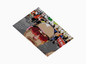 Custom Brick Mosaic